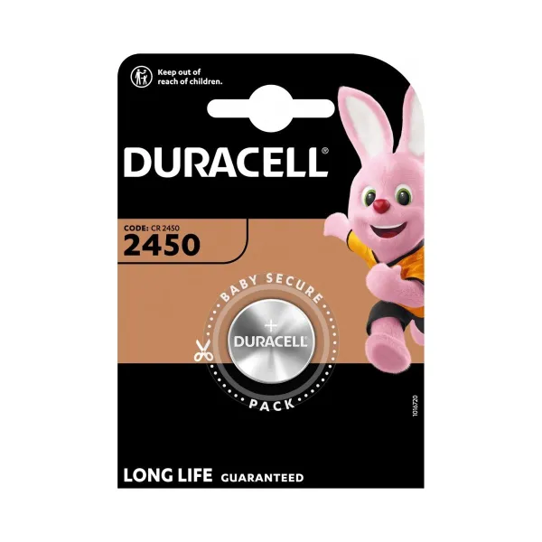 Duracell | Battery | DL2450 BL1 | CR2450 | Lithium | 1 pc(s)