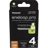 Panasonic | Rechargeable Batteries | ENELOOP Pro BK-3HCDE/4BE | AA | 2500 mAh | 4 pc(s)