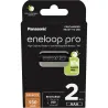 Panasonic | Rechargeable Batteries | ENELOOP Pro BK-4HCDE/2BE | AAA | 930 mAh | 2 pc(s)