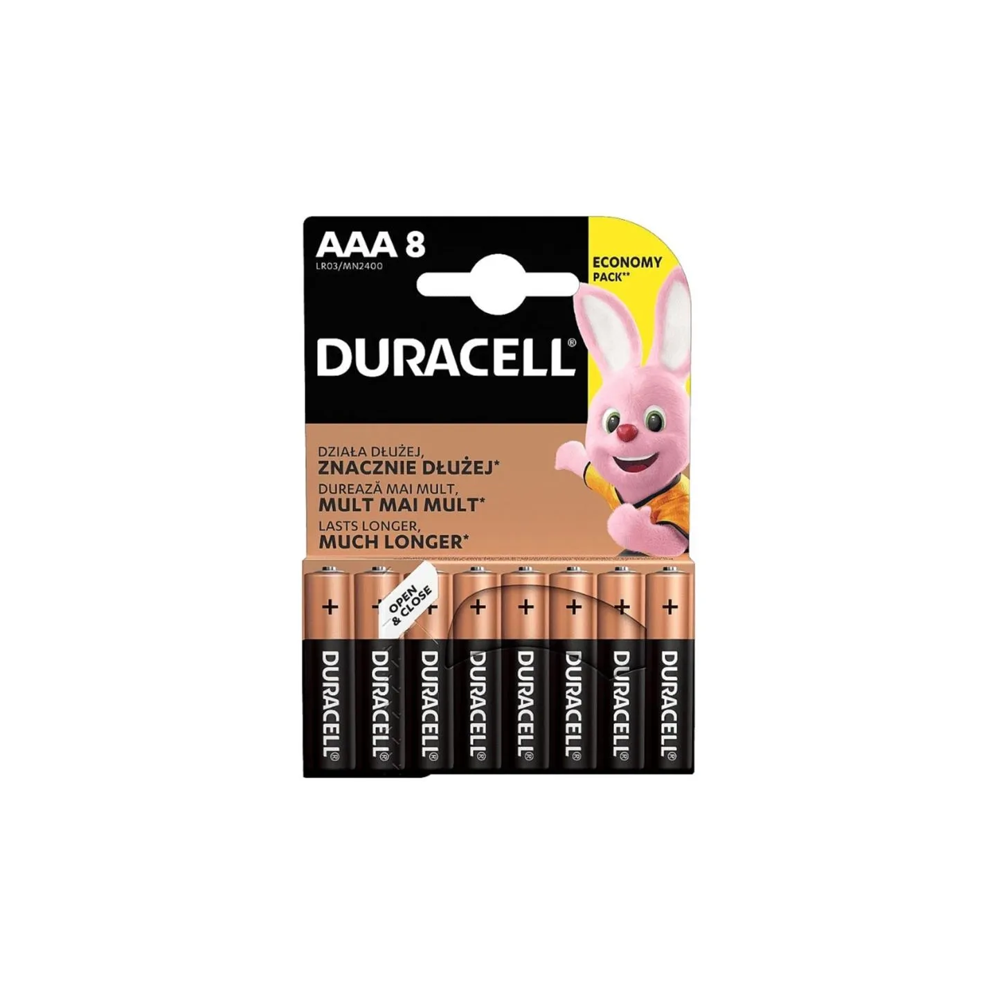 Duracell | Basic MN2400 BL8 | AAA | Alkaline