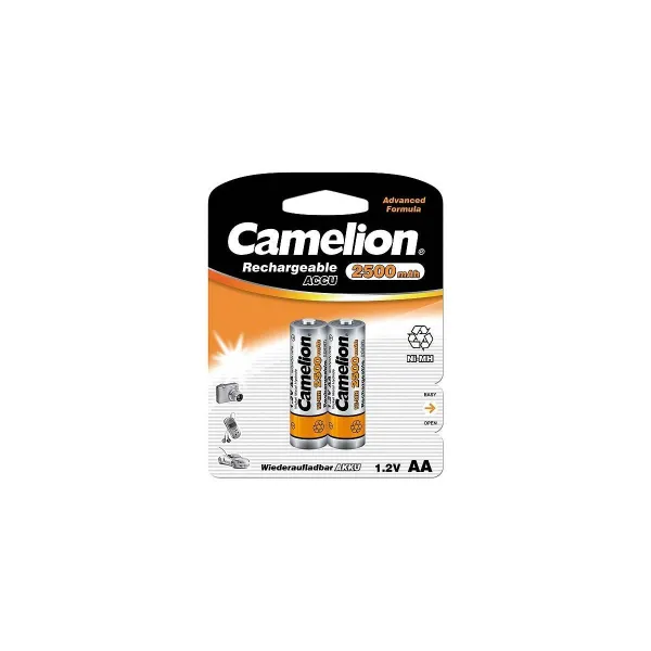 Camelion | AA/HR6 | 2500 mAh | Rechargeable Batteries Ni-MH | 2 pc(s)