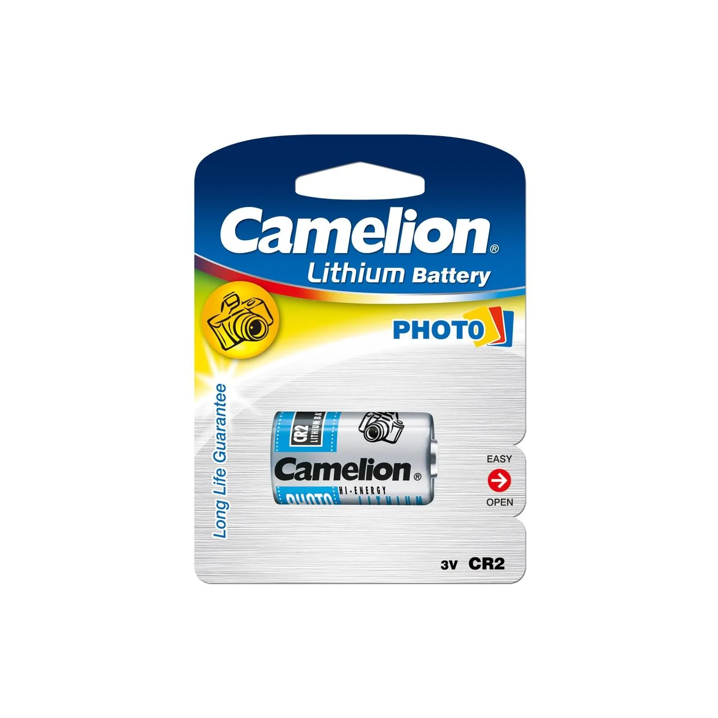 Camelion | CR2-BP1R | CR2 | 850 mAh | Lithium | 1 pc(s)