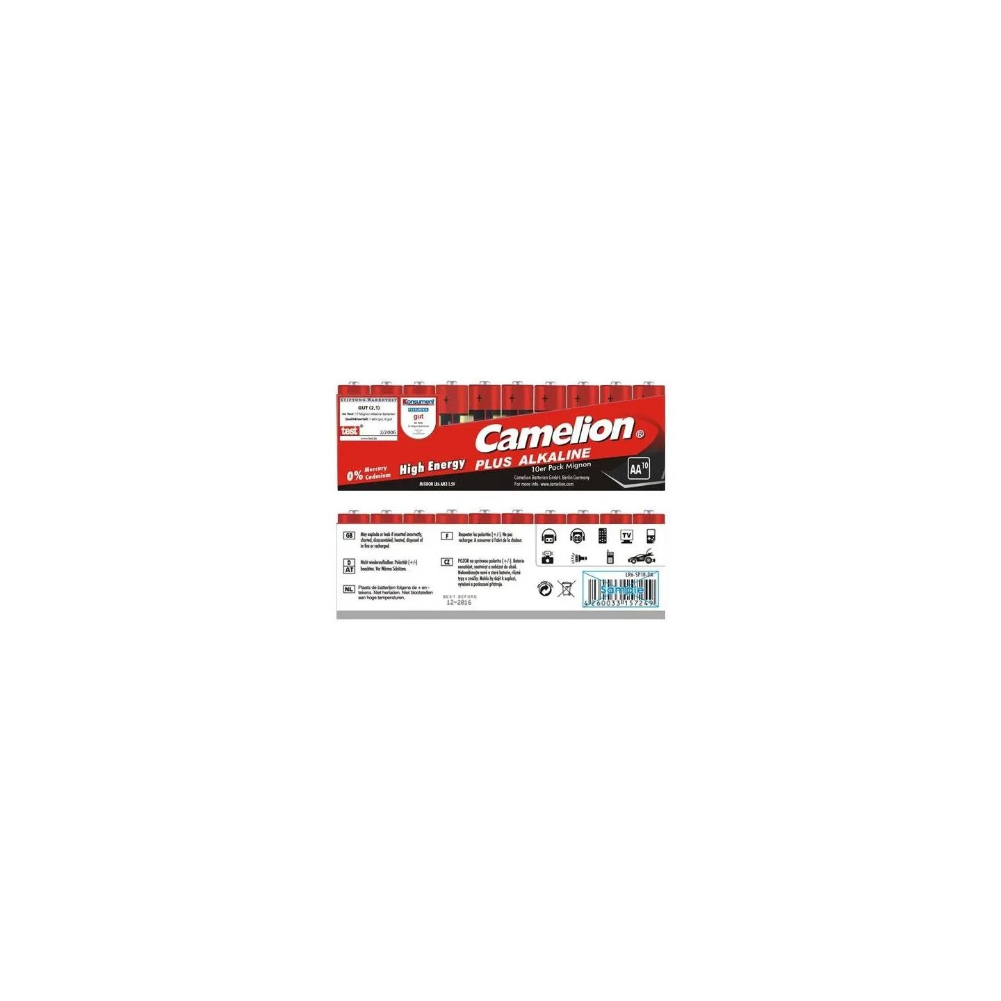 Camelion | LR6-SP10 | AA/LR6 | 2700 mAh | Plus Alkaline | 240 pc(s)