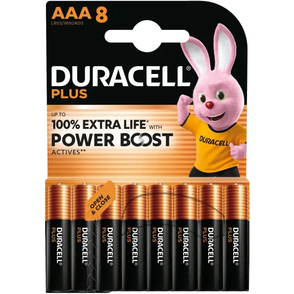 Duracell Plus Boost MN2400 BL8 | AAA | 8 pc(s)