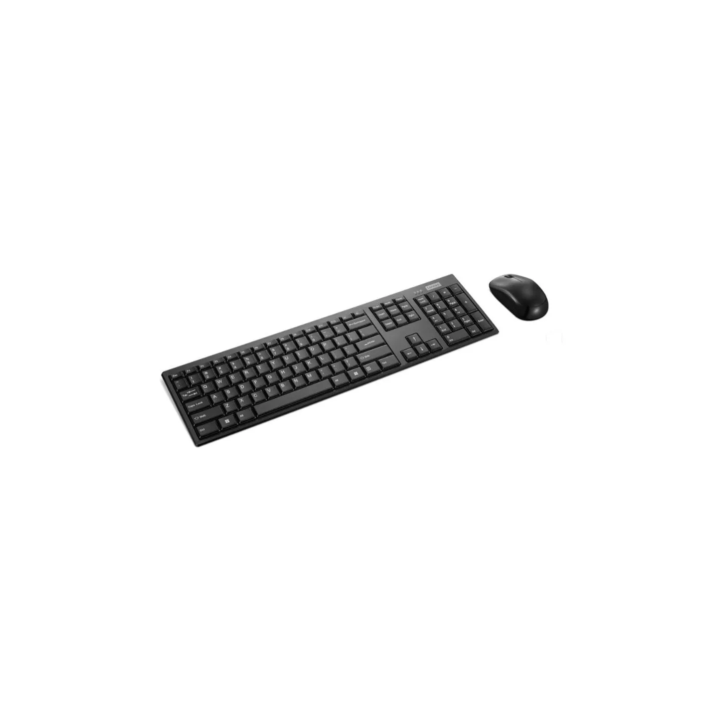Lenovo 100 Wireless Combo Keyboard and Mouse | Keyboard and Mouse Set | Wireless | Mouse included | US Euro | Black