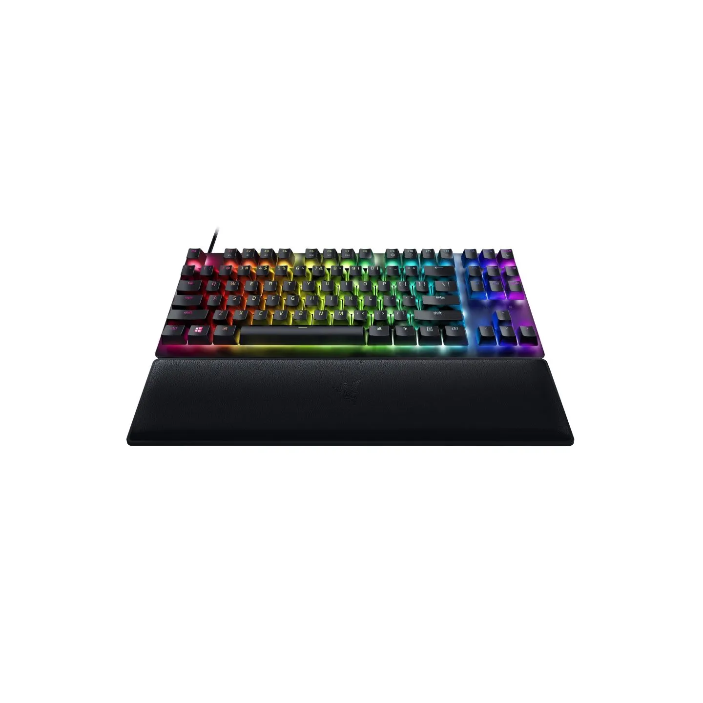 Razer | Huntsman V2 Tenkeyless | Gaming keyboard | Wired | Optical Gaming Keyboard | RGB LED light | US | Clicky Purple Switch