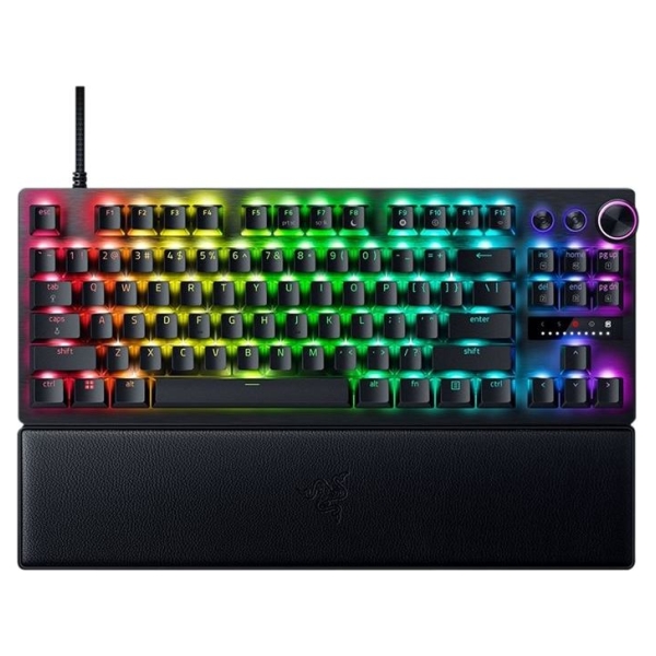 Razer | Huntsman V3 Pro Tenkeyless | Gaming Keyboard | Wired | US | Analog Optical | Black