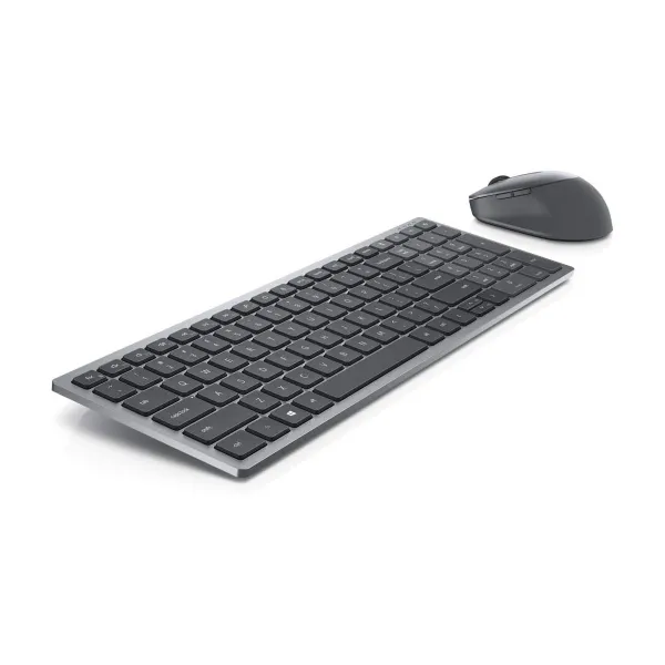 Dell | Pro Plus KM7120W | Keyboard and Mouse Set | Wireless | Mouse included | Bluetooth | Wireless connection | Lithuanian | Ti