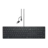 Dell | Collaboration Keyboard | KB525C | Keyboard | Wired | Ukrainian (QWERTY) | Black