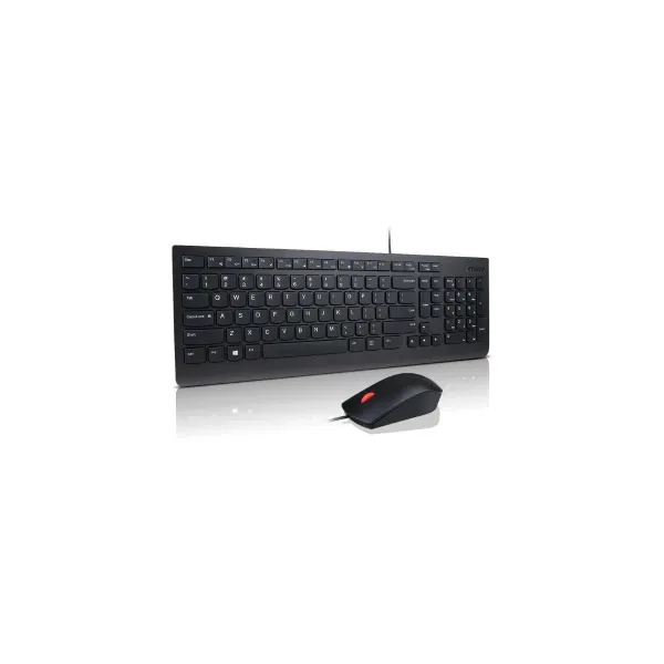 Lenovo ESSENTIAL WIRED KEYBOARD & MOUSE US EURO (COPILOT)