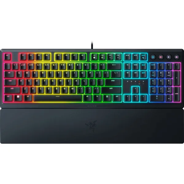 Razer | Gaming Keyboard | Ornata V3 | Gaming keyboard | Wired | RGB LED light | NORD | Razer Mecha-Membrane | Black