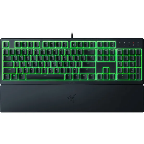 Razer | Gaming Keyboard | Ornata V3 X | Gaming keyboard | Wired | RGB LED light | NORD | Silent Membrane | Black