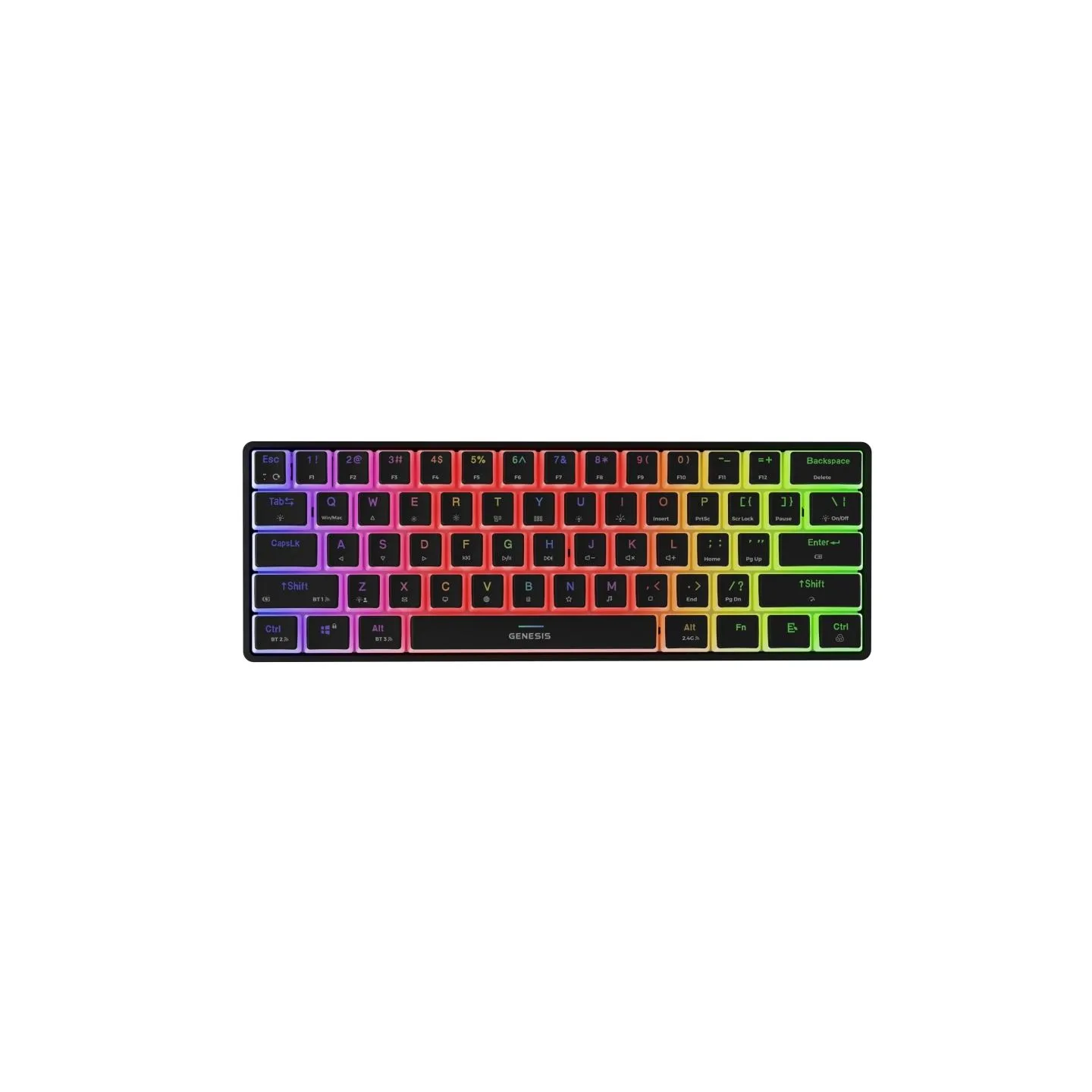 Genesis | THOR 660 G2 | Gaming keyboard | Wireless/Wired | US | Tactile | Black