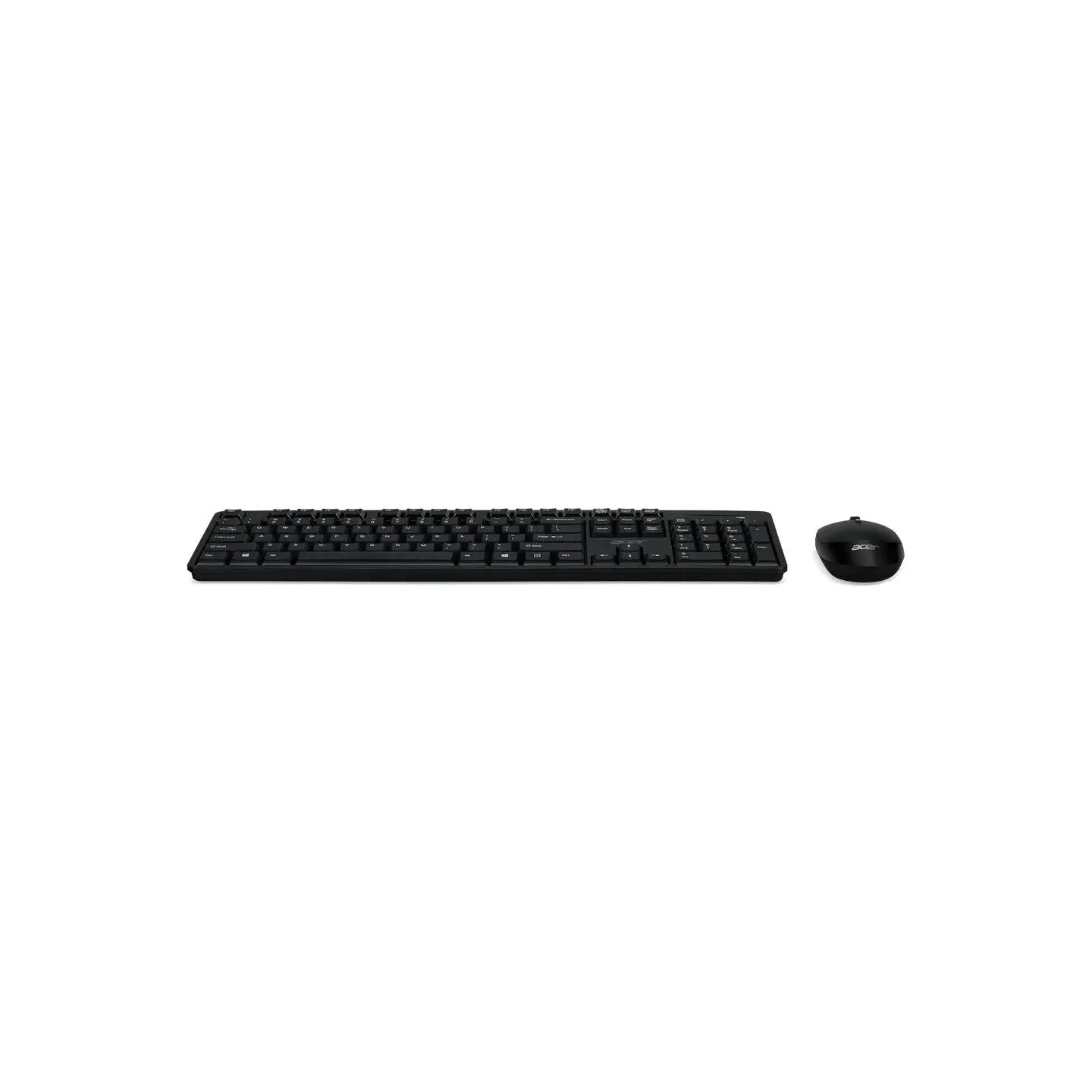 Acer Keyboard and Mouse AAK410 (Retail Pack) | Keyboard and Mouse Set | Wireless | US | Black