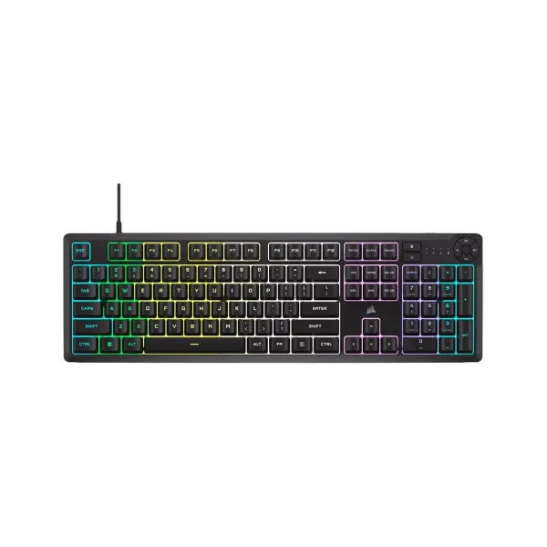 Corsair K55 CORE RGB | Gaming keyboard | Wired | NA | Black