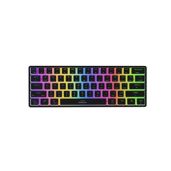 Genesis | THOR 660 G2 | Gaming Keyboard | Wireless/Wired | US | Linear | Black | RGB