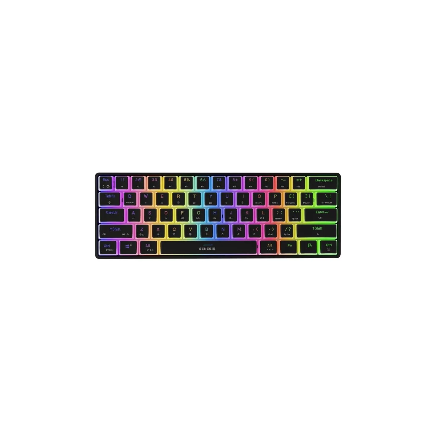 Genesis | THOR 660 G2 | Gaming Keyboard | Wireless/Wired | US | Linear | Black | RGB