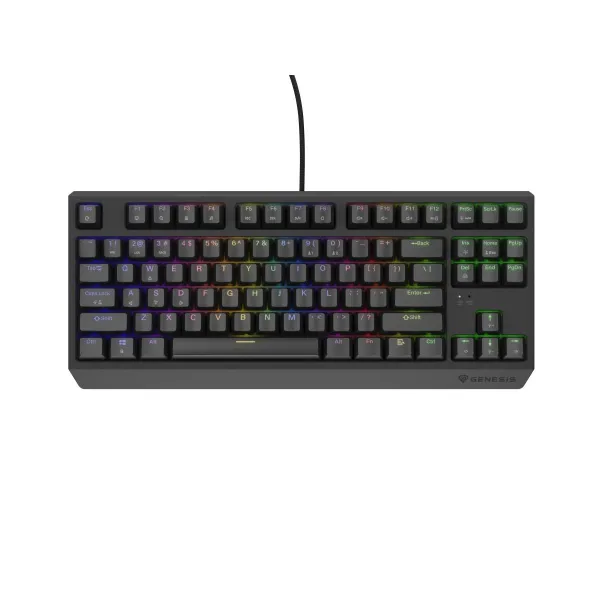 Genesis | THOR 230 TKL | Mechanical Gaming Keyboard | Wired | US | Linear | Black | RGB