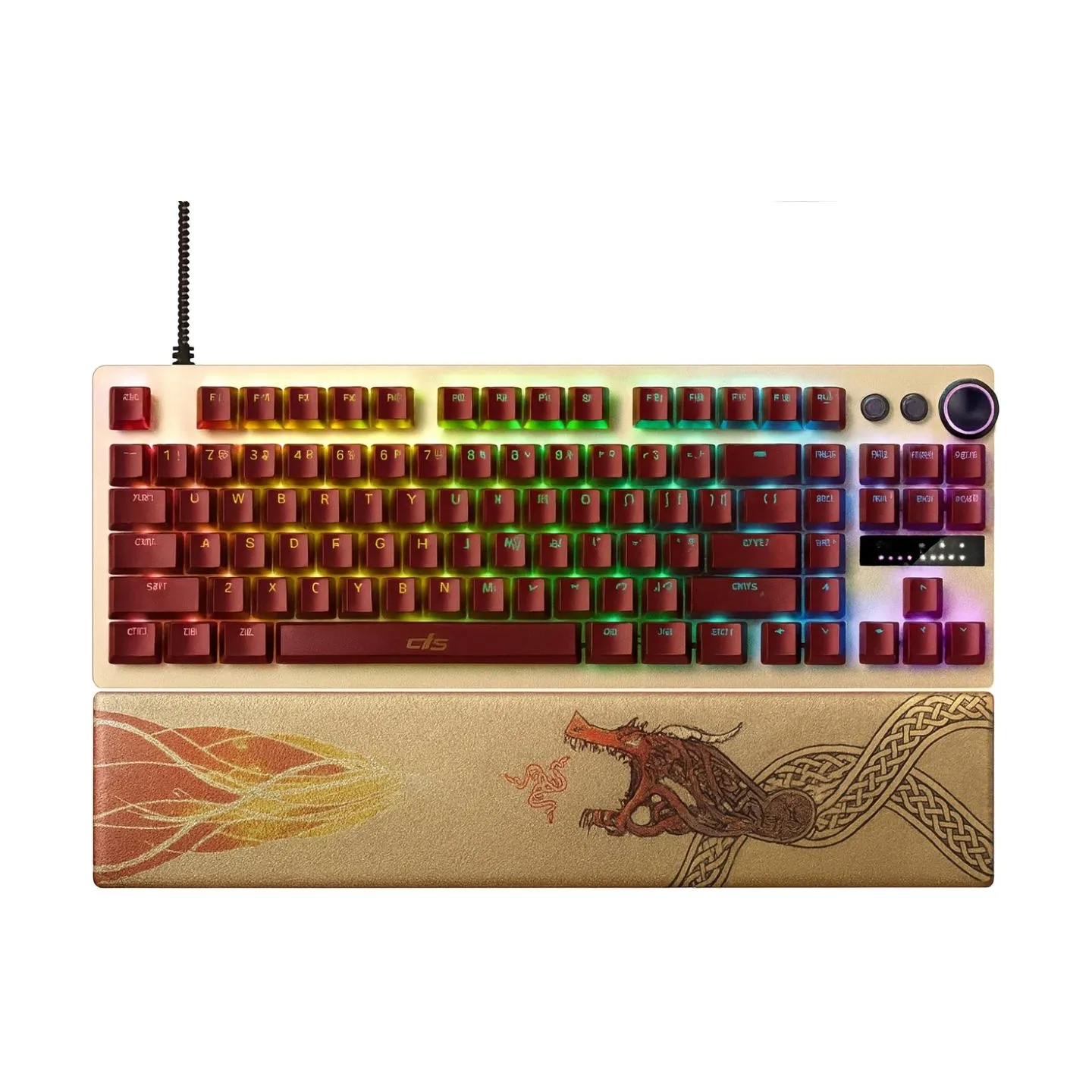 Razer Huntsman V3 Pro Tenkeyless | Gaming Keyboard | Wired | US | Razer Analog Optical Switch Gen-2 | Counter-Strike 2 Edition