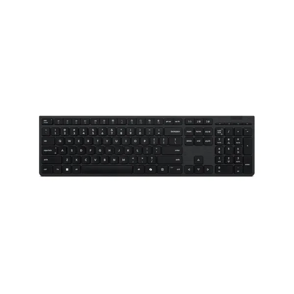 Lenovo Professional Wireless Rechargeable Keyboard | Keyboard | Wireless | Bluetooth | Lithuanian | Grey
