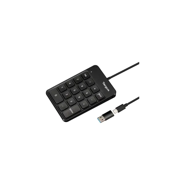 Targus | Numeric EcoSmart | Numeric Keypad | Wired | Black