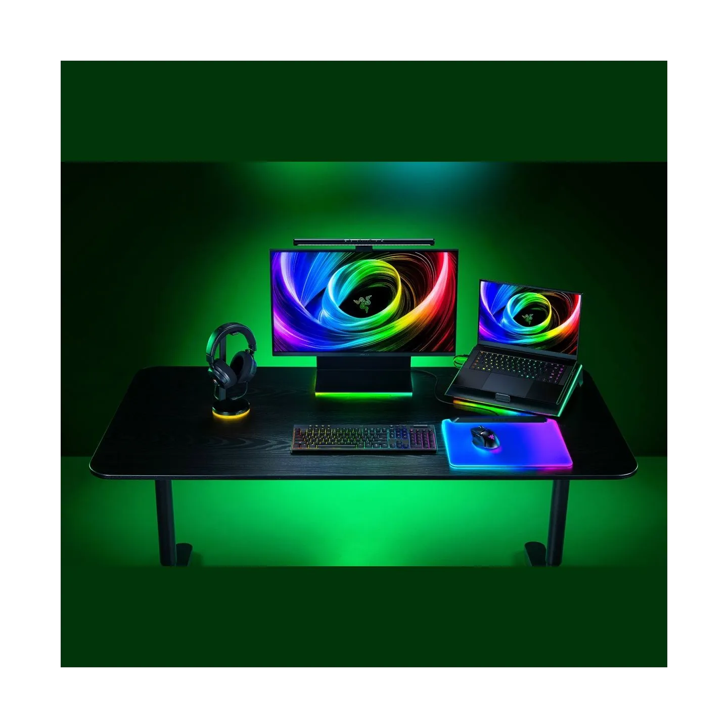 Razer | BlackWidow V4 Low-Profile HyperSpeed | Keyboard | Wireless | US | Bluetooth | Green Switches | Black
