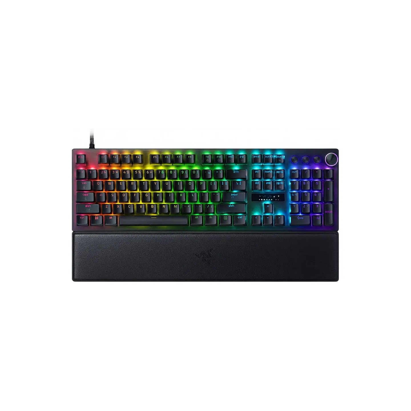 Razer Huntsman V3 Pro 8KHz | Gaming keyboard | Wired | US | Razer Analog Optical Switch Gen-2 | Black