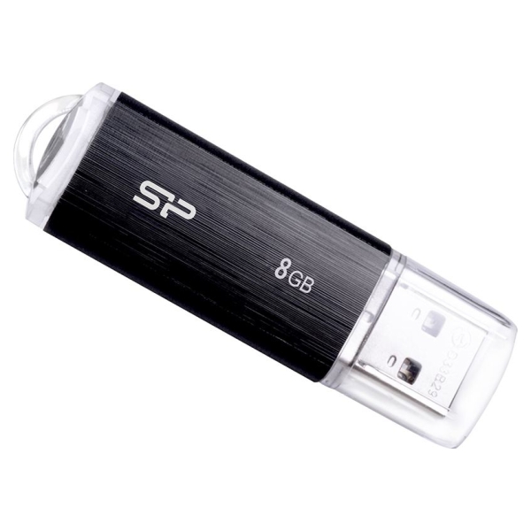 Silicon Power | Ultima U02 | 8 GB | USB 2.0 | Black