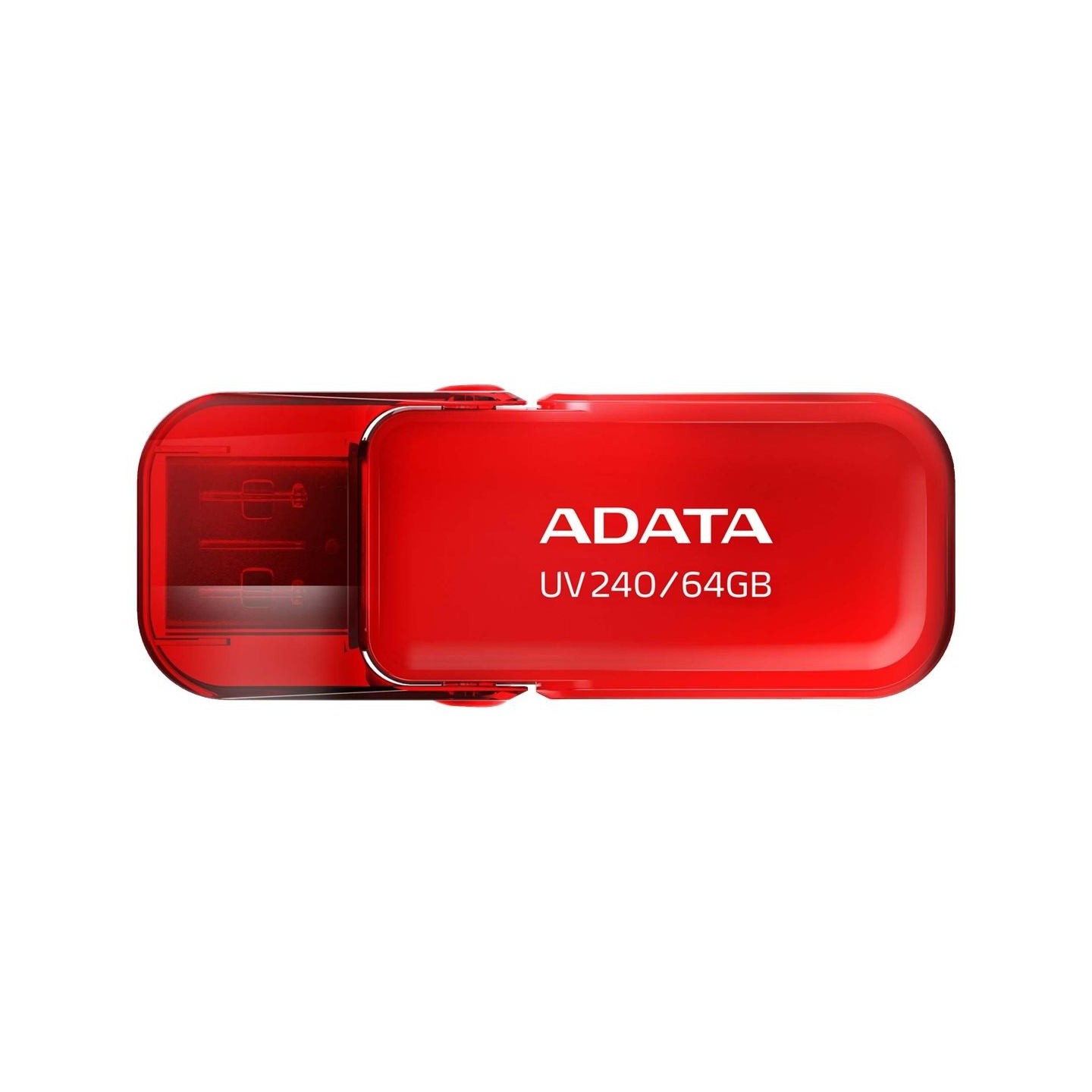 A-Data ADATA | USB Flash Drive | UV240 | 64 GB | USB 2.0 | Red