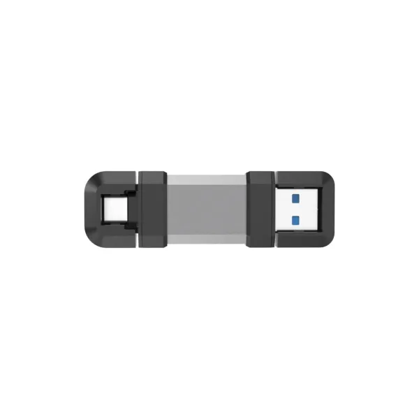 Silicon Power Dual USB Drive | Mobile C51 | 64 GB | USB Type-A and USB Type-C | Silver