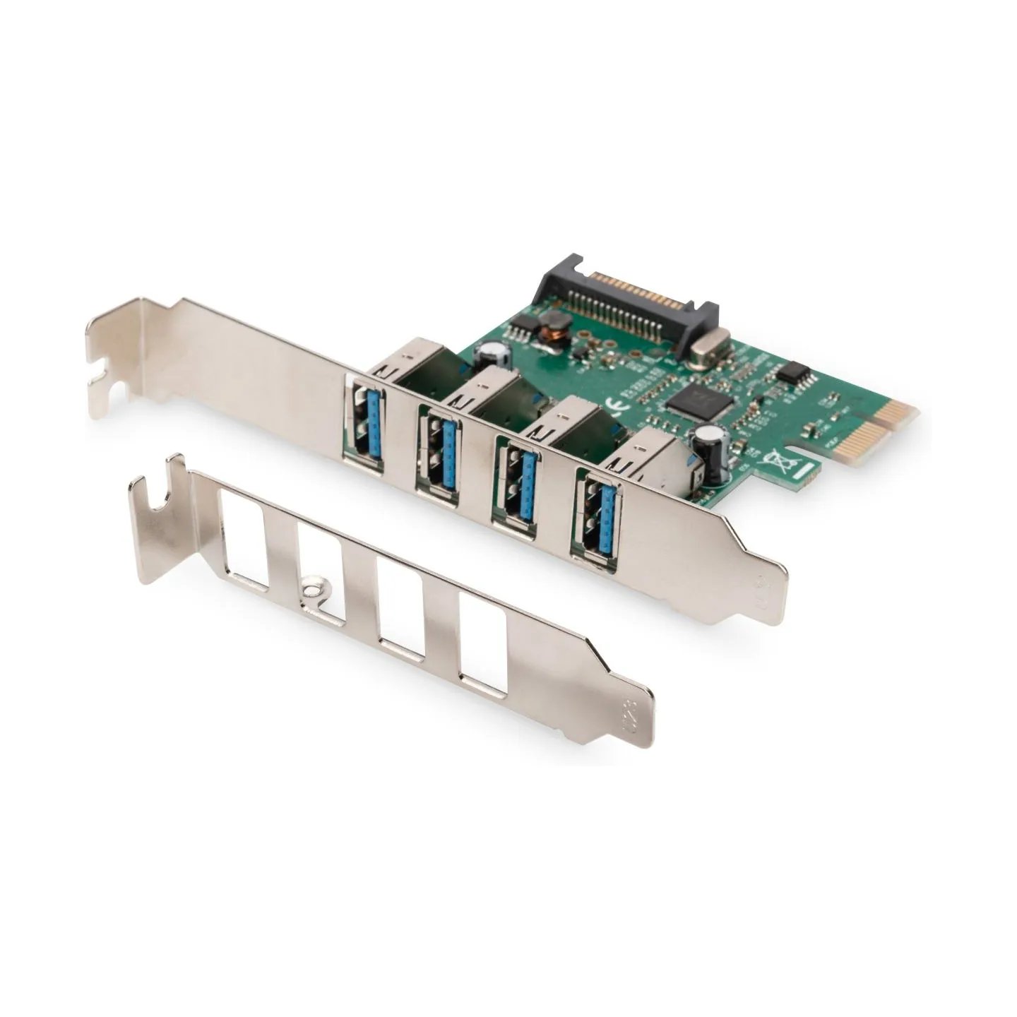 Digitus | USB 3.0, 4 Port, PCI Express Add-On card 4 Ports A/F External, VL805 chipset | DS-30221-1