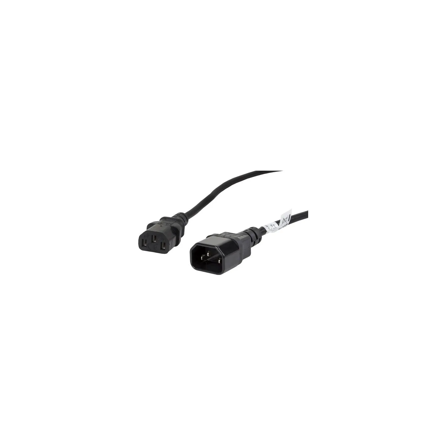 Lanberg | IEC 320 C13 to C14 Cable | CA-C13E-11CC-0018-BK