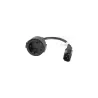 Lanberg | IEC 320 C14 to Schuko Adapter Cable for UPS | CA-C14E-10CC-0018-BK