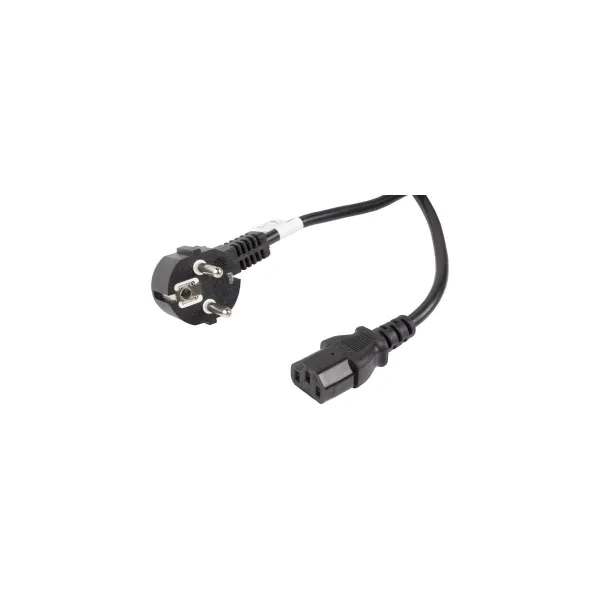 Lanberg | CEE 7/7 to IEC 320 C13 Power Cord | CA-C13C-11CC-0100-BK