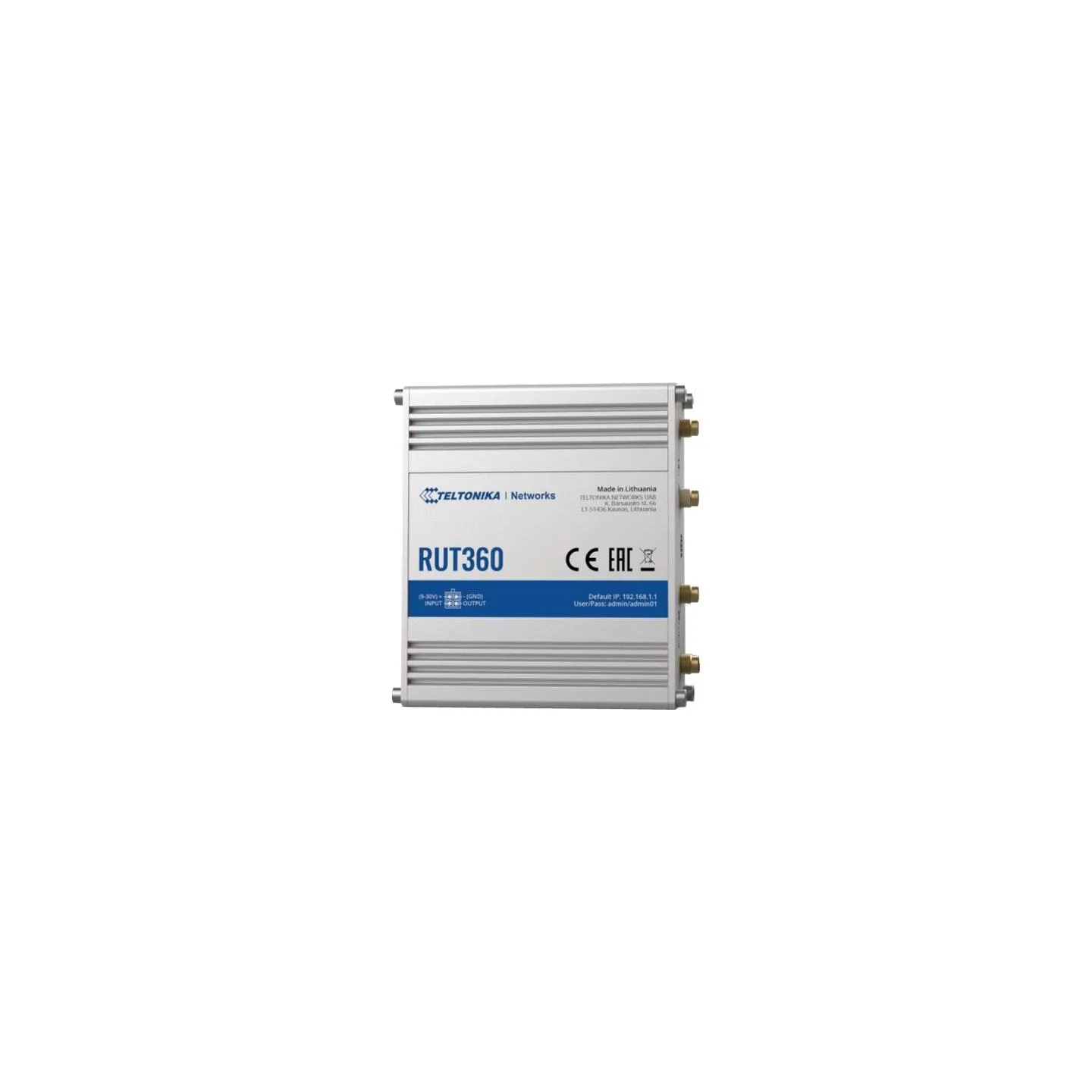 Teltonika Industrial Cellular Router | RUT360 LTE CAT6 | 1 x LAN ports, 10/100 Mbps, compliance with IEEE 802.3, IEEE 802.3u sta
