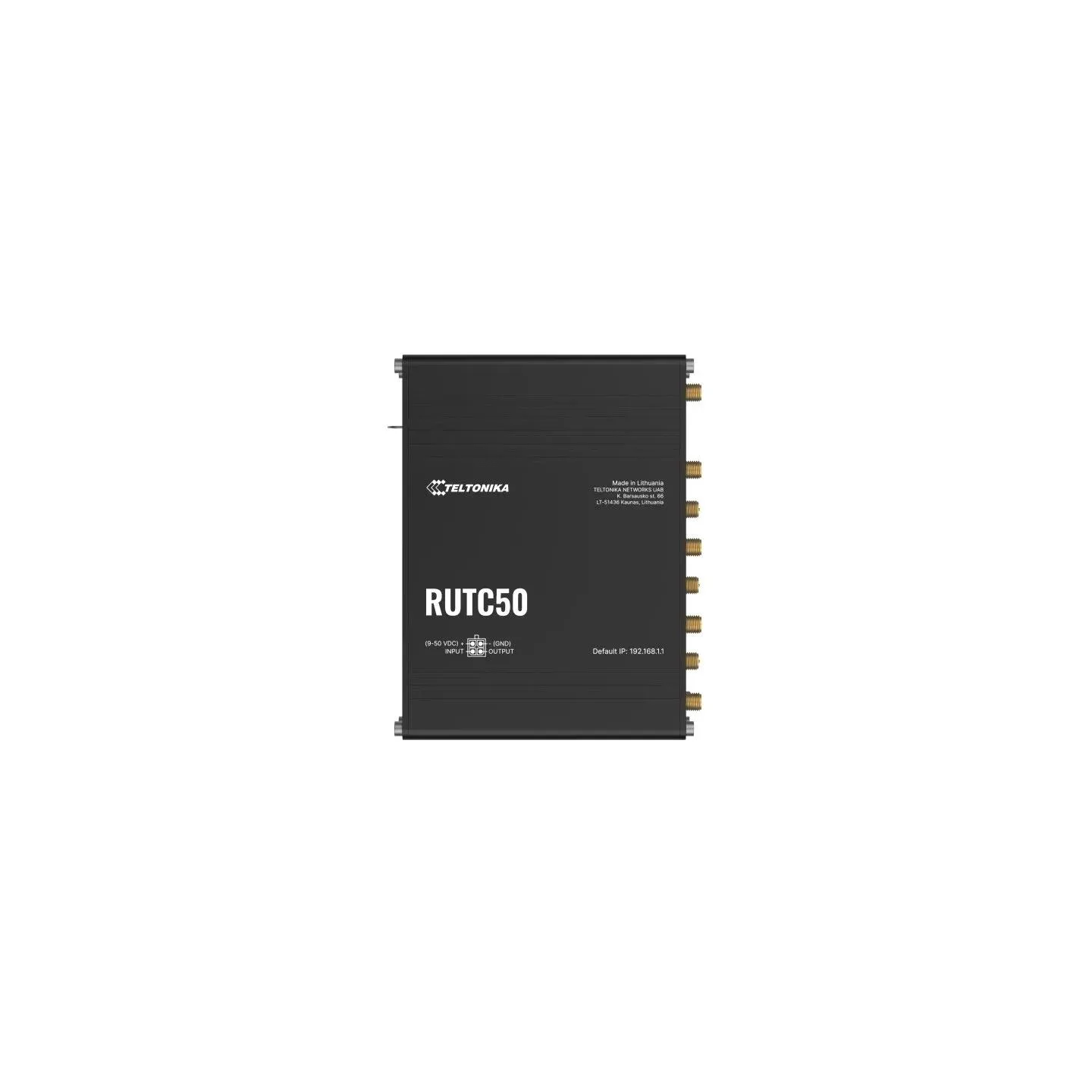 Teltonika Industrial 5G Router with Wi-Fi 6 | RUTC5020 | 802.11ax | 10/100/1000 Mbit/s | Ethernet LAN (RJ-45) ports 5 | Mesh Sup