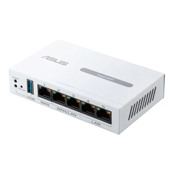 Asus Gigabit VPN wired router | ExpertWiFi EBG15 | 10/100/1000 Mbit/s | Ethernet LAN (RJ-45) ports 3 | Mesh Support Yes | MU-MiM