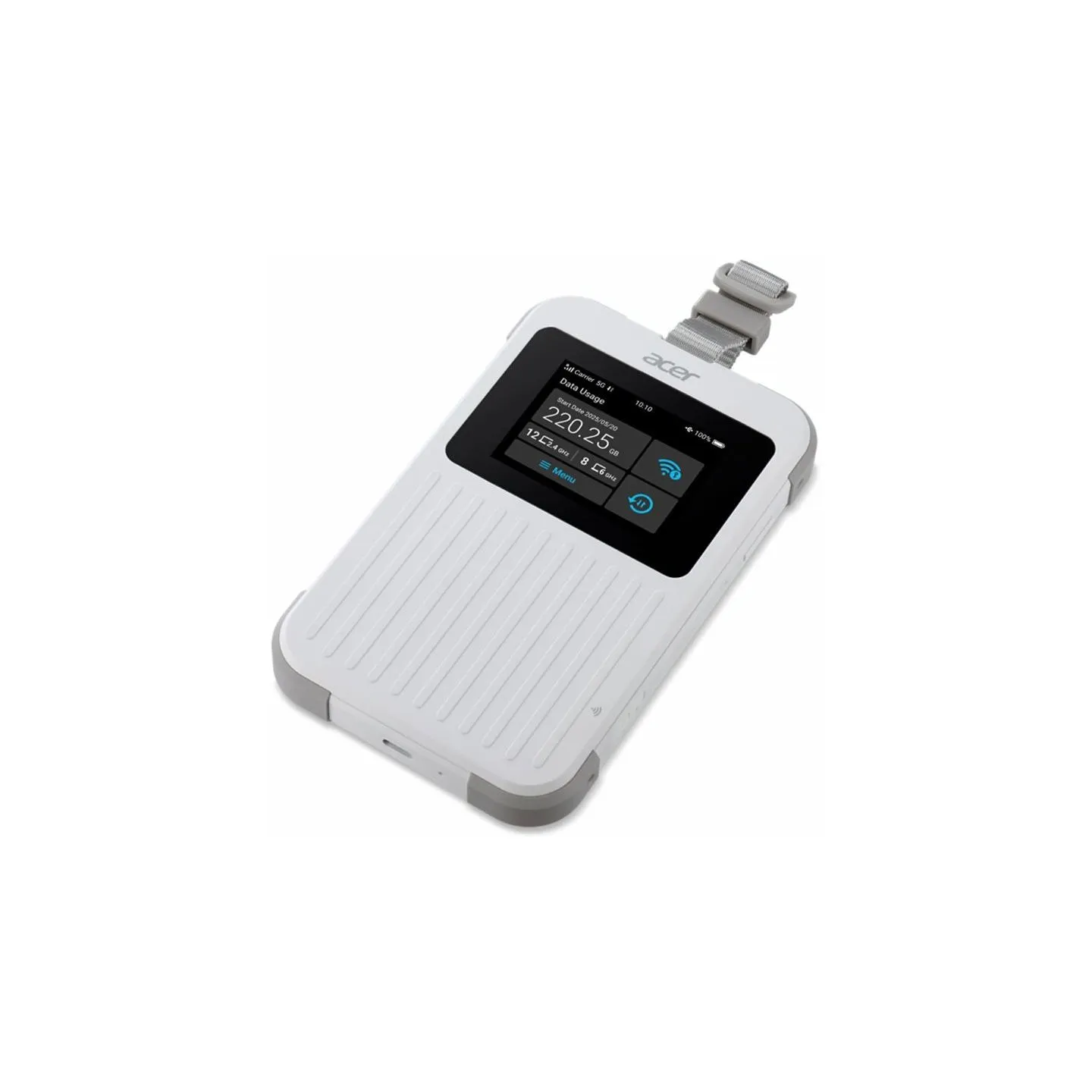 Acer Connect M6E Wi-Fi 5G Mobile Hotspot | FF.G2VTA.001 | 802.11ax | Mesh Support No | MU-MiMO No | 5G