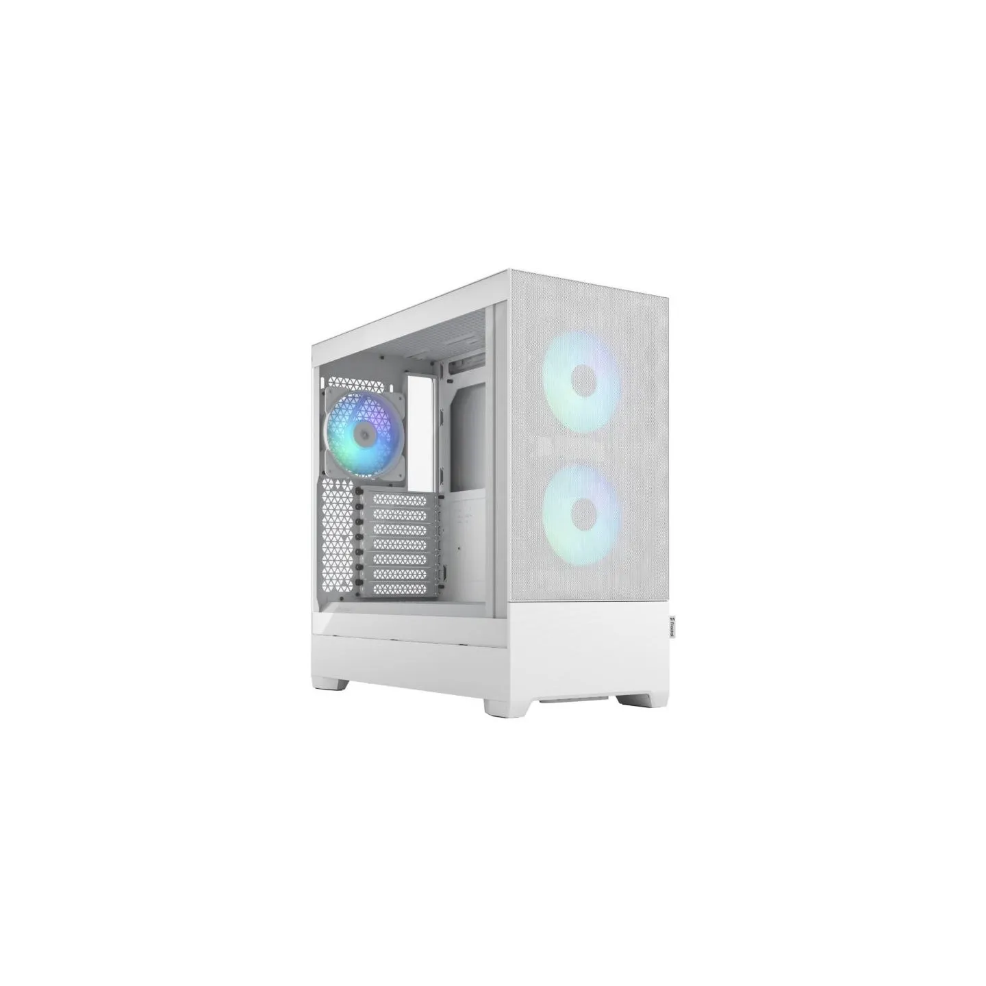 Fractal Design | Pop Air RGB | Side window | White TG Clear Tint | ATX, mATX, Mini ITX | ATX