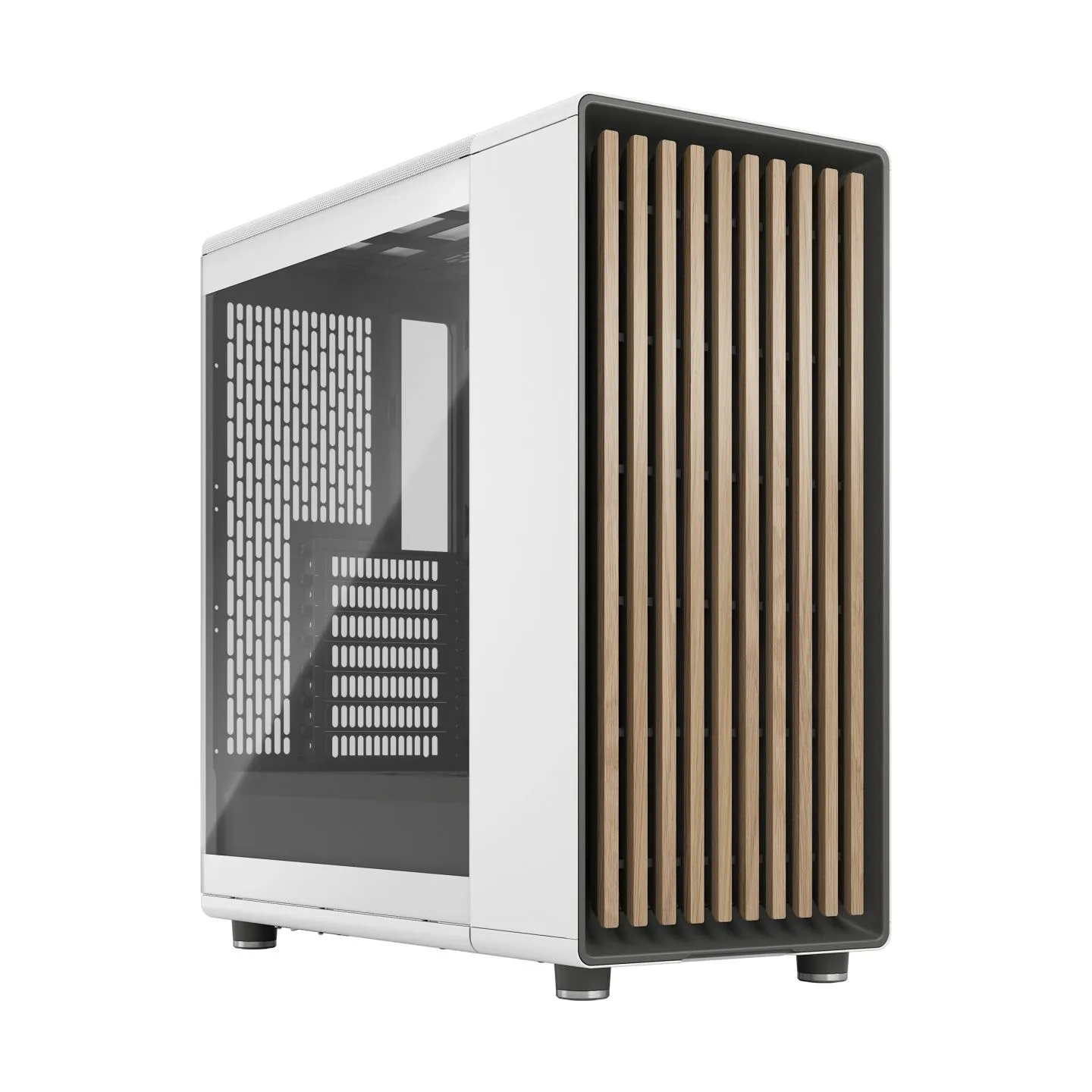 Fractal Design North Chalk White TG Clear Tint | Fractal Design