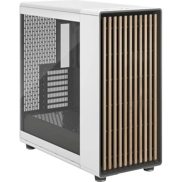 Fractal Design | North XL | Chalk White TG Clear | Mid-Tower