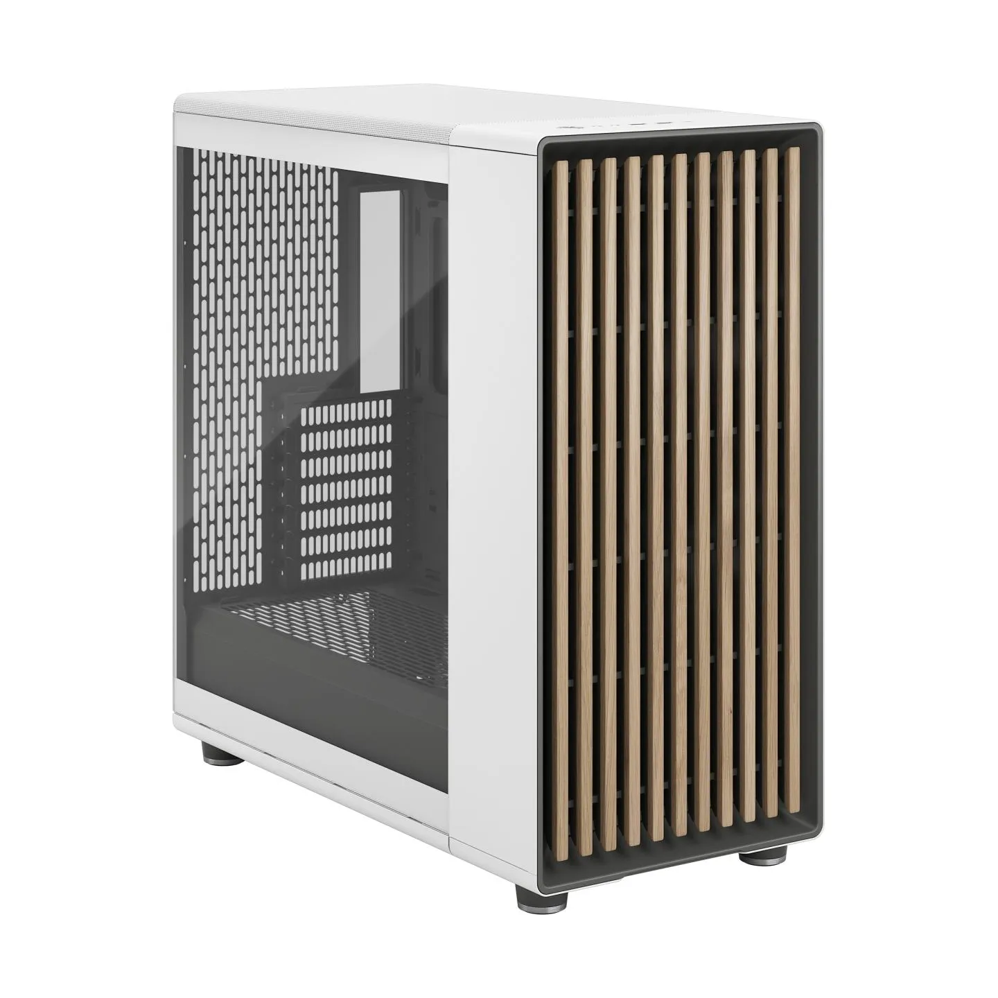 Fractal Design | North XL | Chalk White TG Clear | Mid-Tower