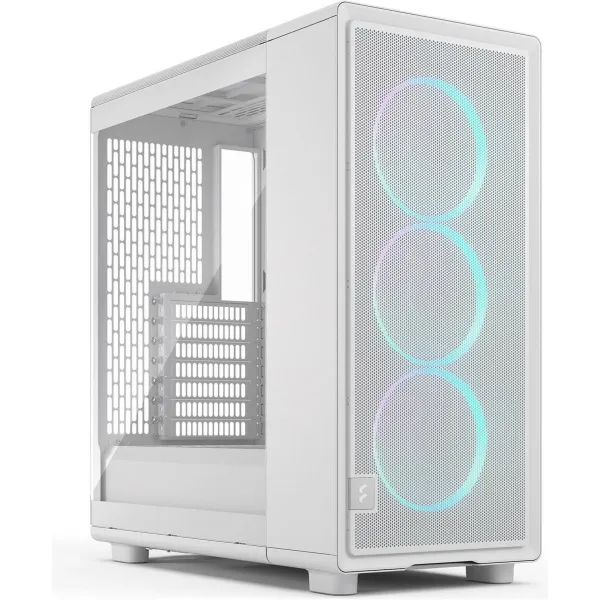 Fractal Design Case | Epoch | White TG RGB Clear Tint | ATX