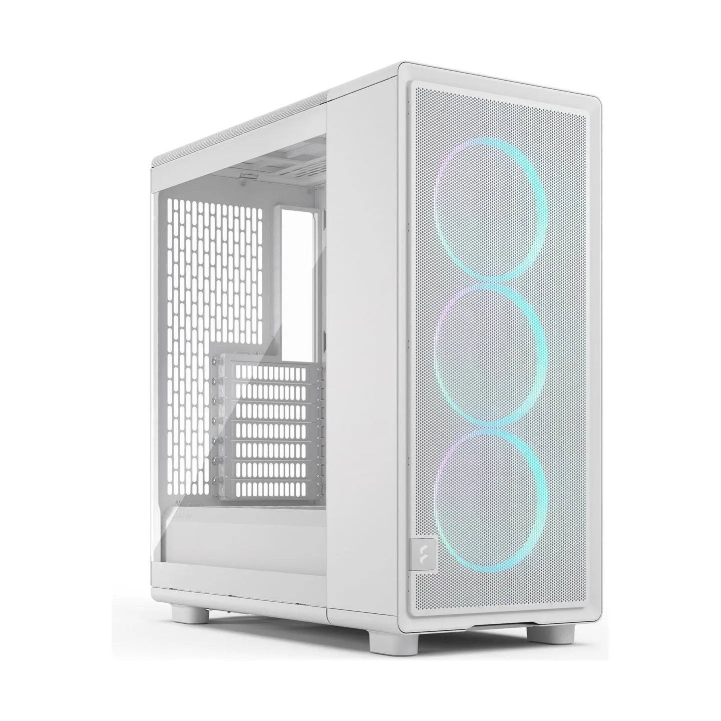 Fractal Design Case | Epoch | White TG RGB Clear Tint | ATX