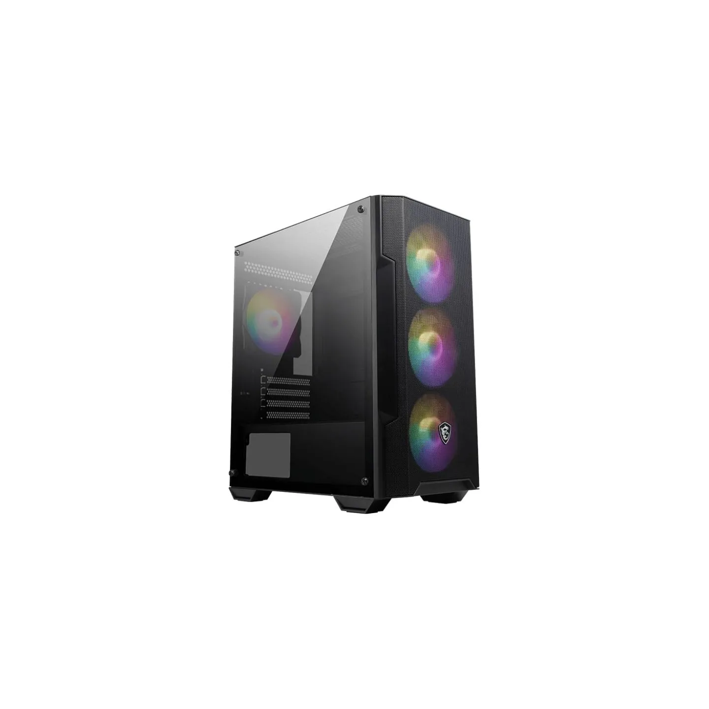 MSI | PC Case | MAG FORGE M100A | Black | Micro ATX Tower | ATX