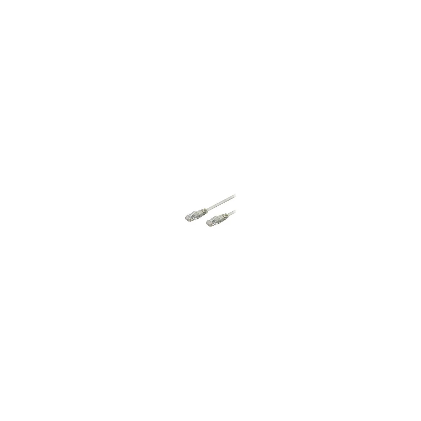 Goobay | CAT 6 patch cable, U/UTP | Grey RJ45 male (8P8C) | RJ45 male (8P8C)