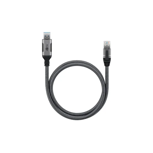 Goobay | USB-A 3.0 to RJ45 Ethernet Cable, 1 m | 70299