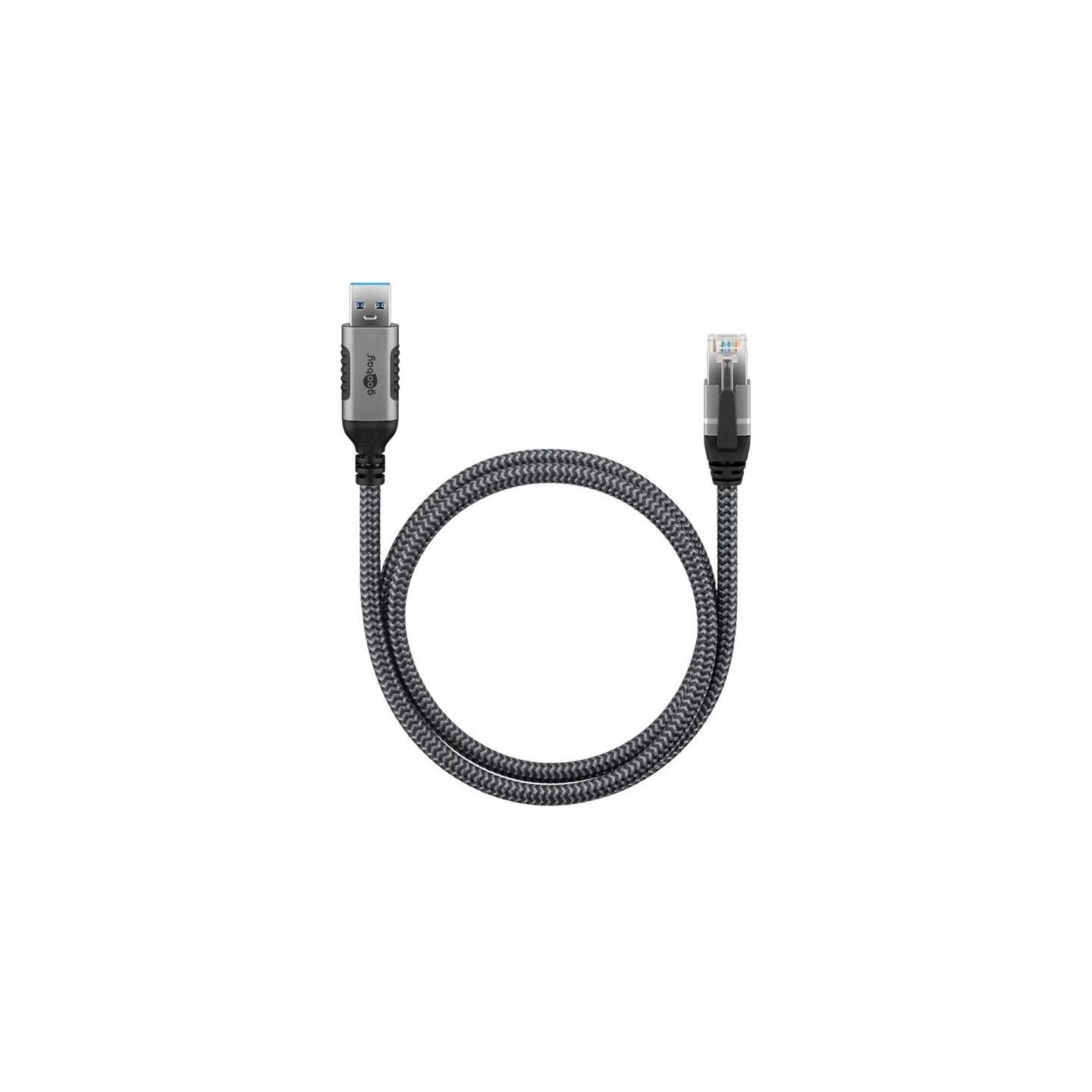 Goobay | USB-A 3.0 to RJ45 Ethernet Cable, 1 m | 70299