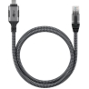 Goobay | USB-A 3.1 to RJ45 Ethernet Cable, 1 m | 70696 | Black