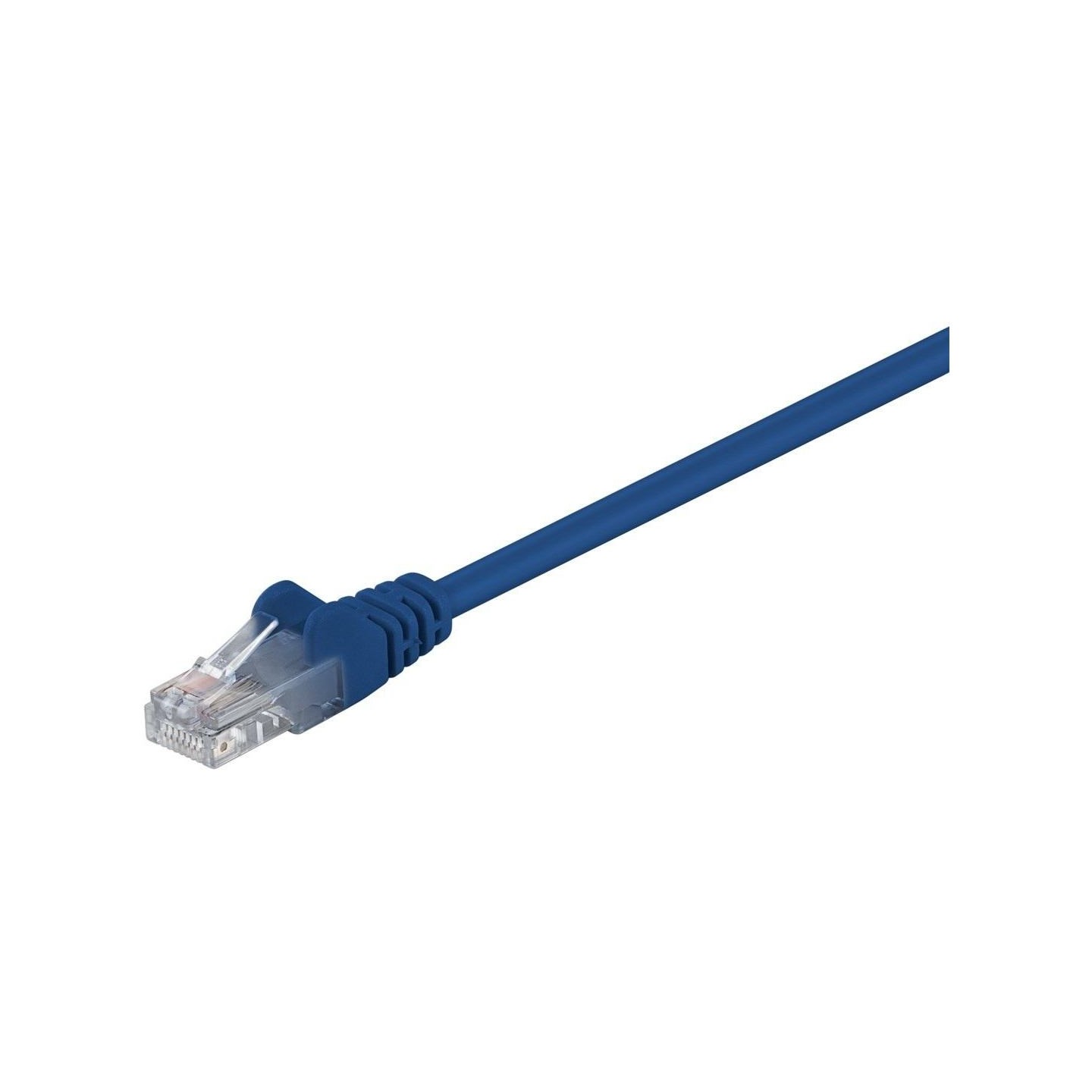 Goobay | CAT 5e patch cable, U/UTP | 68345 | Blue RJ45 male (8P8C) | RJ45 male (8P8C)